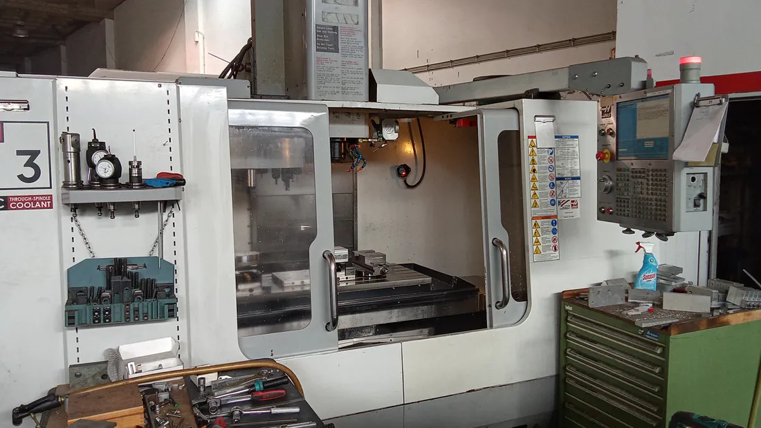 3-axis CNC machining centre